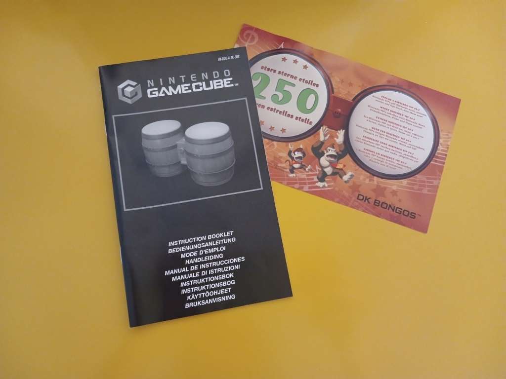 Donkey Konga with Bongos Controller for the Nintendo GameCube