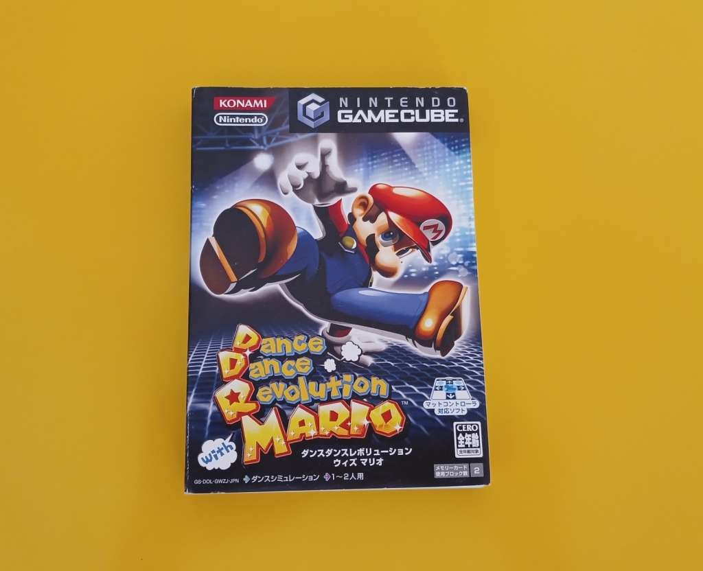Dance Dance Revolution with Mario including Freeloader for the Nintendo GameCube