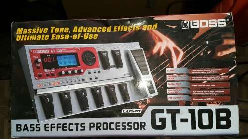 Boss GT-10B Bass Effects Processor