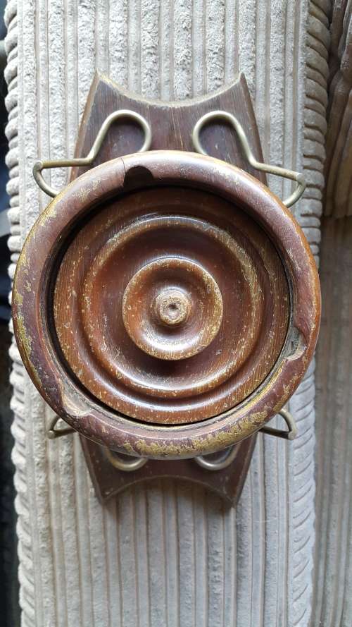 Old antique tobacco and pipe holder