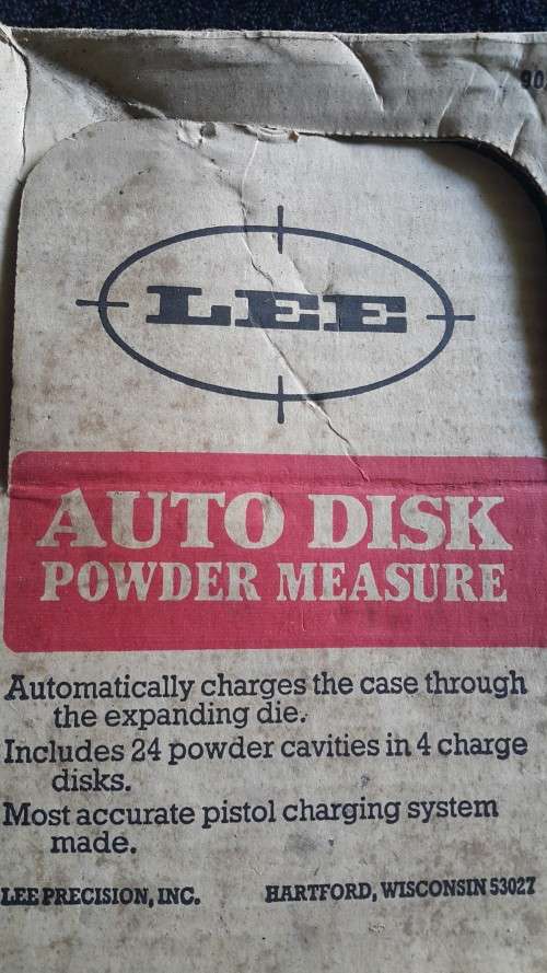 Complete reloading kit (Lee and Lyman)