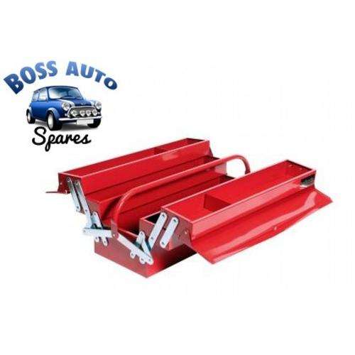 5 Tray Toolbox 410*200*210mm Red