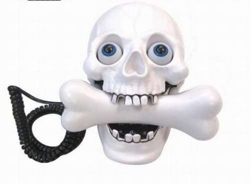 CRAFTWORK SKULL TELEPHONE