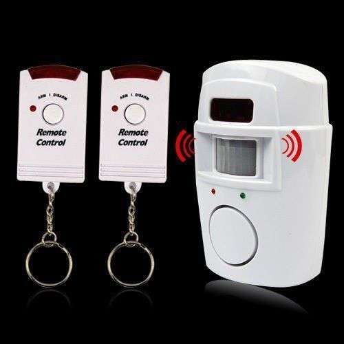 Get your 105 dB Infrared Ray Remote Control Mini Alarm with 2 Remote Controls xp wholesale!!!