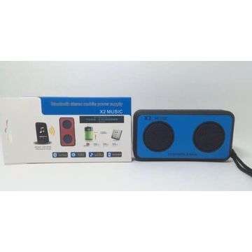 NEW Bluetooth stereo mobile power supply X2 music and built in powerbank