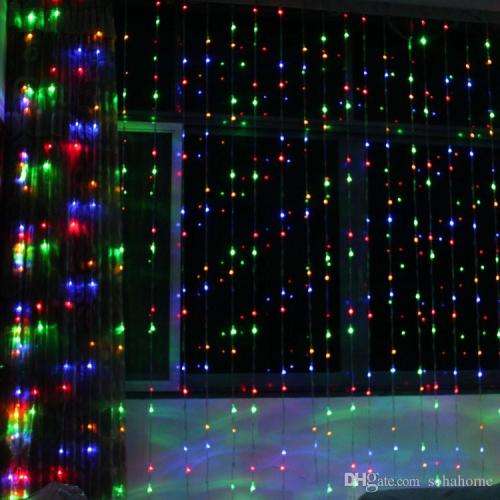 GET YOUR 400LED CURTAIN RGB LIGHTS NOW 4mx1.5m