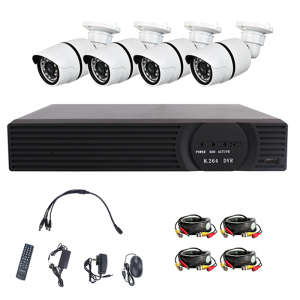 4 CHANNEL HD KIT COMPLETE CCTV KIT BID NOW!!
