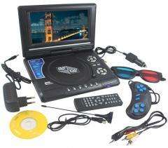3D ready 9.8" Portable DVD Player