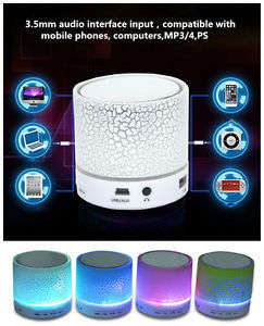 NEWLED mini wireless bluetooth speaker A9 TF USB FM portable musical subwoofer loudspeakers