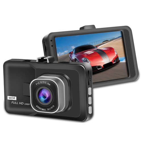 New Car Dvr Full HD 1080p Recorder 3.0 inch Dashcam and  Nightvision with all accessories