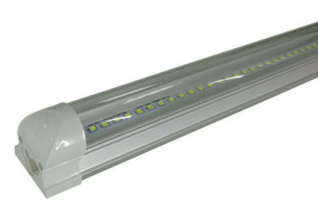T8 4FT 1.2M 18W LED Tube with intergrated housing 220v clear cover