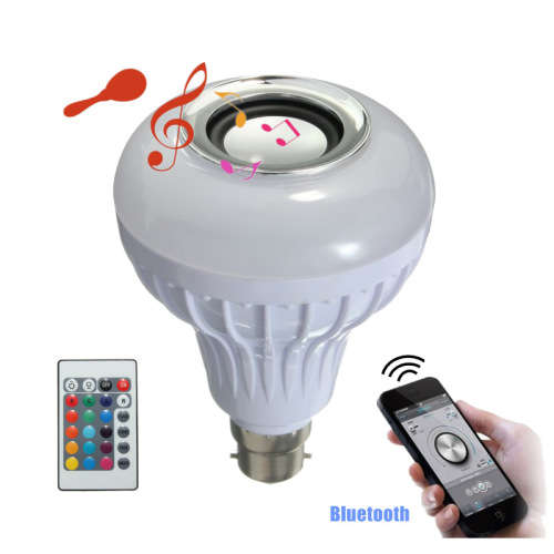 STOCK FROM 6//Bluetooth 6w LED Speaker Bulb Audio Speaker LED Music Playing Light