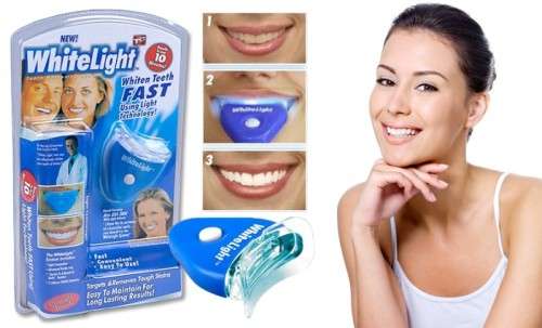 LED WhiteLight kit Teeth Whitening System Kit Tooth Cleaner Whitelight New Dental Oral Care