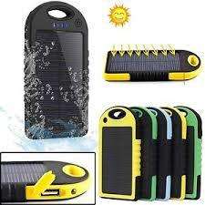 BULK///////5000mah solar waterproof powerbank//bulk 6pcs