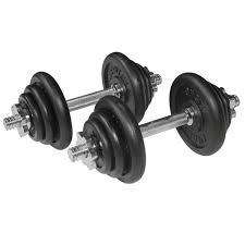 Brand new 20kg set weights dumbells