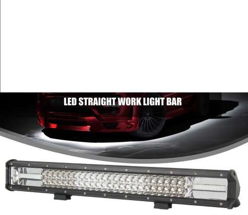 STOCK//Exclusive  7D-TRI-ROW-26INCH-360W-CREE-LED-WORK-LIGHT-BAR-SPOT-FLOOD-COMBO-