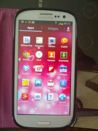 Samsung galaxy s3 pearl white