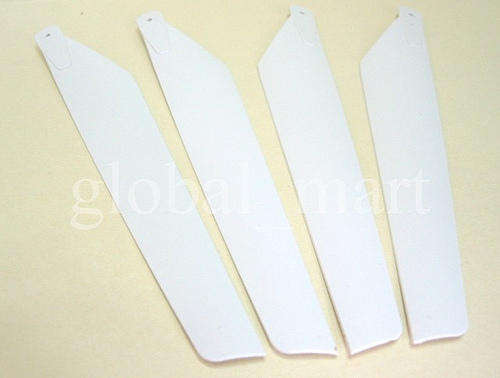 Durable Main Blade A/B LAMA V3 V4 Apache Walkera RC Helicopter  (white)