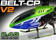 Special edition ESky Belt-CP V2 2.4ghz 6ch 3D RTF Helicopter + Alum carry case + Free Training skids