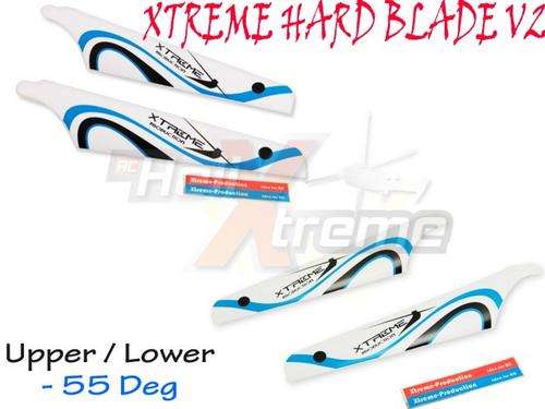 Xtreme Main Blade  v2 A/B Esky LAMA V3 / V4, Hunter, Apache, Walkera, RC Helicopter  (white)
