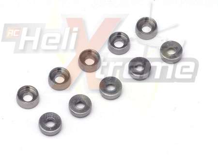 Xtreme Countersunk Washer M2-Titanium (2mm inner hole, 10pcs)