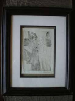 Very rare Cecil Skotnes Etching size 200mm x 145mm