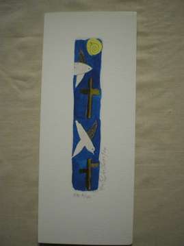 Pieter van der Westhuizen Etching size 280mm x 115mm