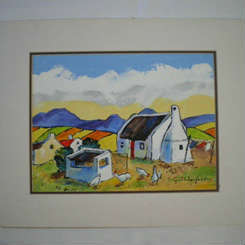 Gertie Ihlenfeldt oil on canvas size 350mm x 250mm