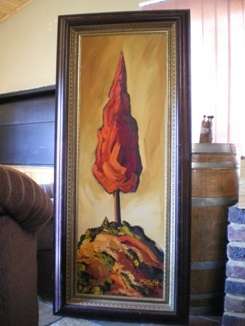 Cornelius Bosch Oil on canvas size 1500mm x 490mm