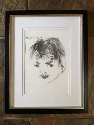 Carl Buchner mixed media size 310mm x 215mm