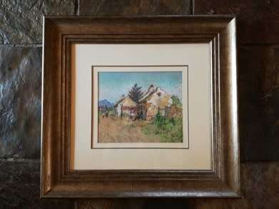 Conrad Theys mixed media size 300mm x 250mm