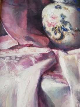 Marie Vermeulen Breedt Oil on canvas size 590mm x 440mm