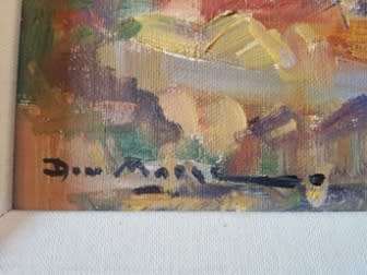 Don Madge Oil size 590mm x 440mm