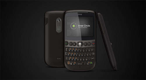 HTC Snap Windows Mobile 6.1 with Free Rubber Body Glove & Screen Protector