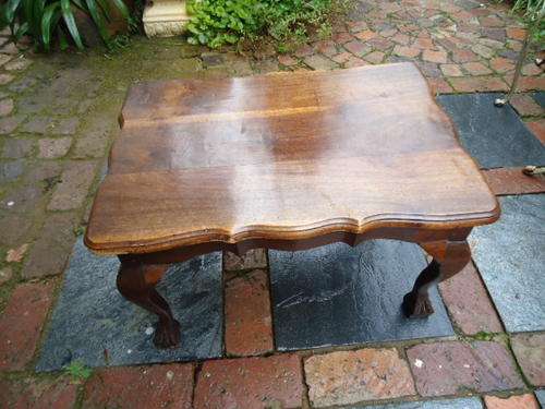 Ball and claw occasional table