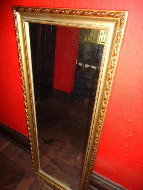 Lovely Gold framed mirror