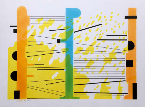 Colourful abstract artwork