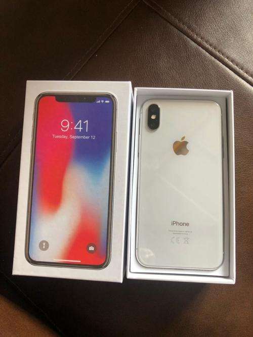 iPhone x 256gb in great condition. with box and charger.
