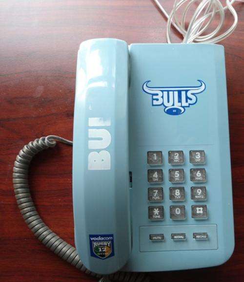 ' Blue Bull' Telkom telephone.