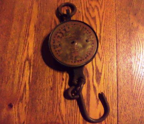 R1/NR!  VINTAGE SALTER SCALE