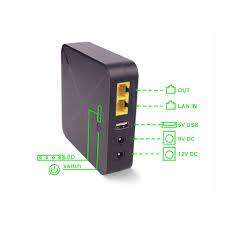 Richroc POE02 8000mAh Micro UPS  Black