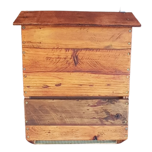 Three Chamber Wooden Bat House / Box