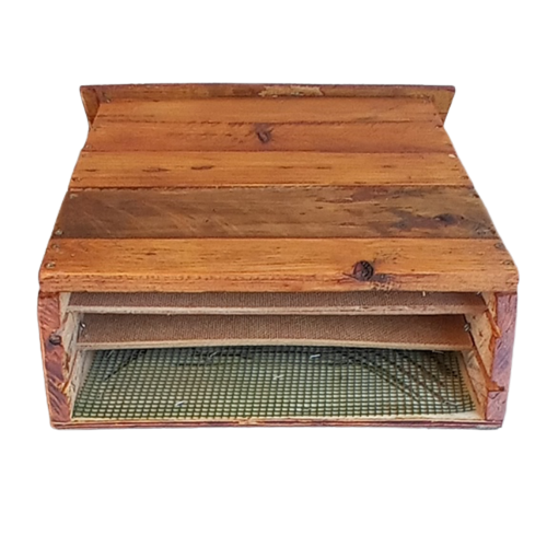 Three Chamber Wooden Bat House / Box