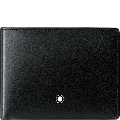 MONT BLANC Meisterstück Wallet 4cc With Coin Case