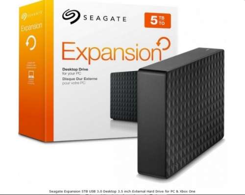 5TB Seagate external Harddrive