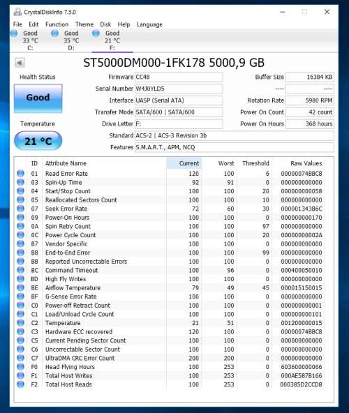 5TB Seagate external Harddrive