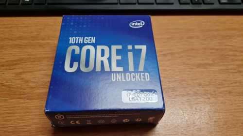 Intel Core I7 10700K
