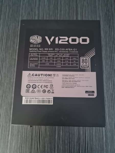 Coolermaster V1200 PSU