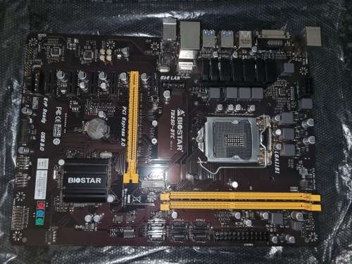 Biostar TB250-BTC, CPU ,Ram and SSD  Combo