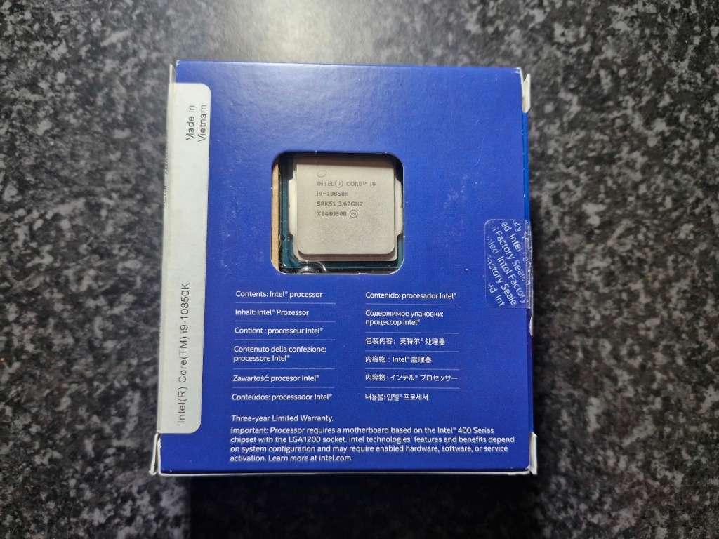 Aorus Master Z490, I9 10850K, Corsair Vengeance Pro 64GB Ram Combo